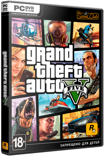 GTA 5 / Grand Theft Auto V [v 1.0.1868/1.50] (2015) PC | RePack